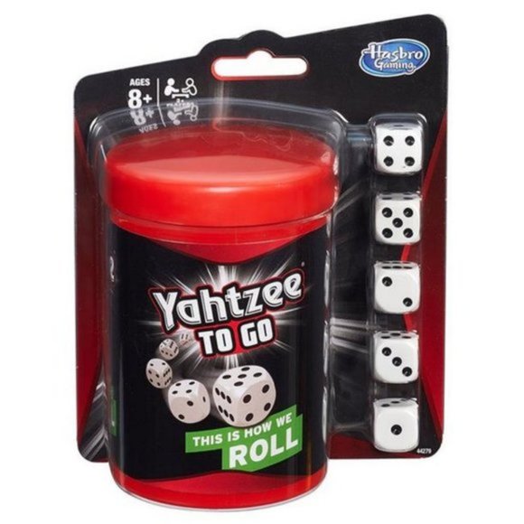 Hasbro Yahtzee to Go Travel Game - Picture 1 of 3